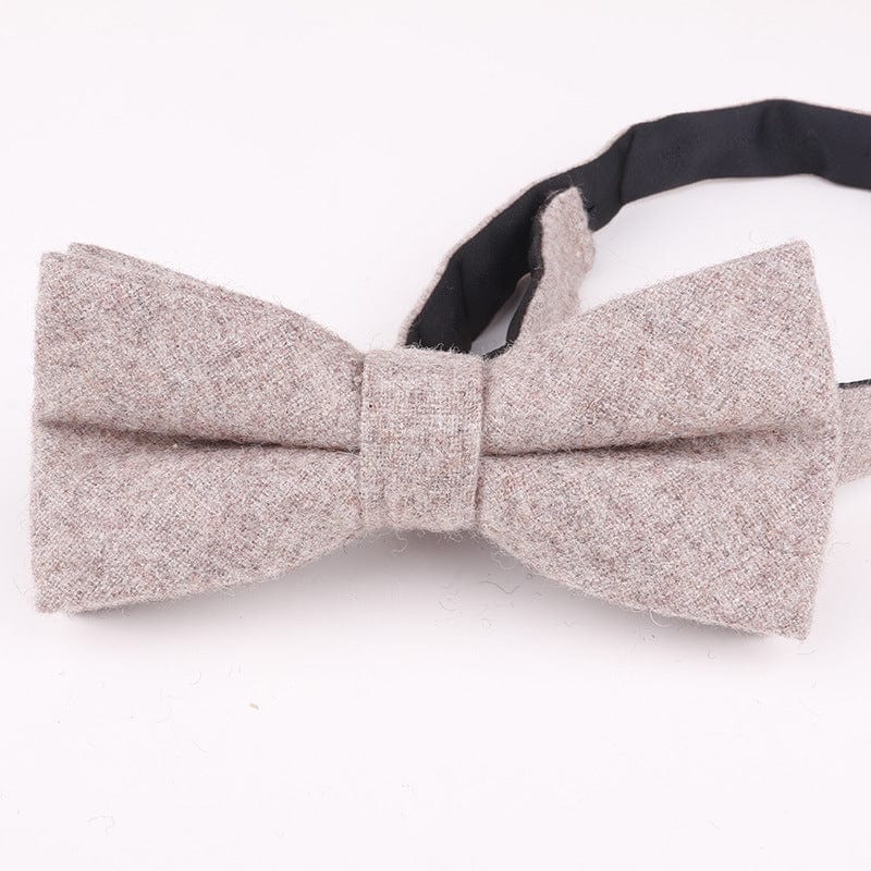 aesido Men's Vintage Classical Design Herringbone Bow Tie