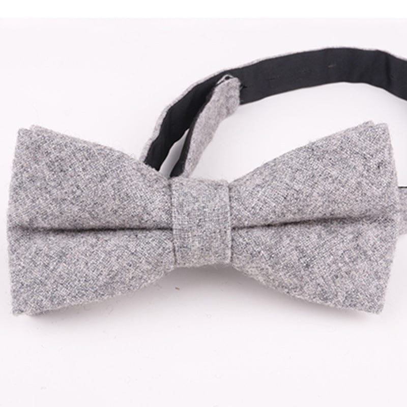 aesido Men's Vintage Classical Design Herringbone Bow Tie